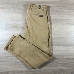 7 For All Mankind Pants Mens 30‎ Brown Slimmy Luxe Performance Chino Stretch